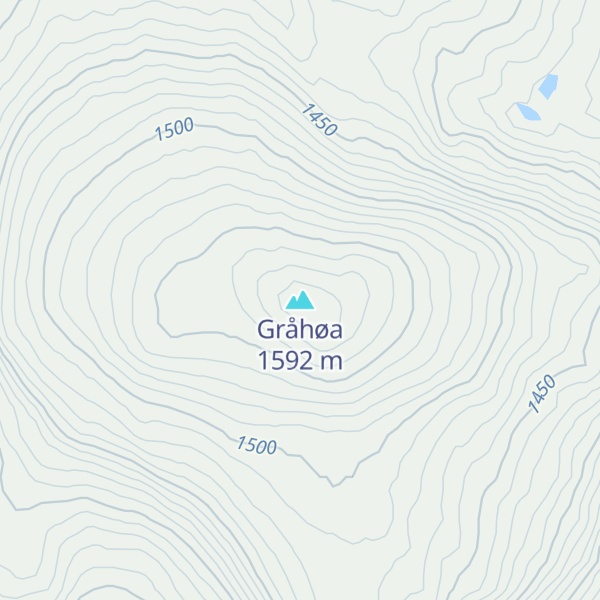 Map of Gråhøa