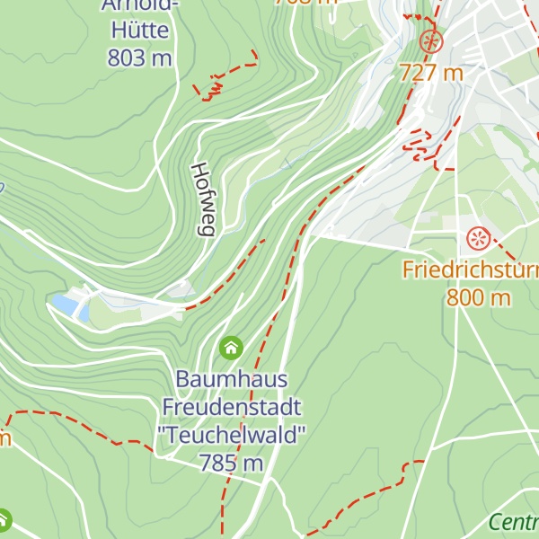 Map of Tannenhütte