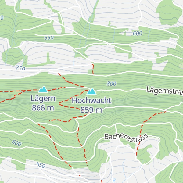Map of Hochwacht