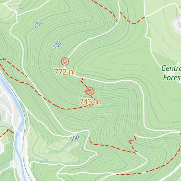 Map of Blockhütte Sonne