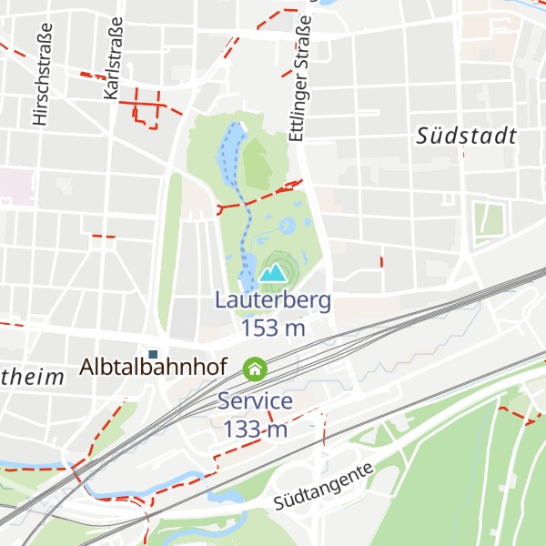Map of Lauterberg