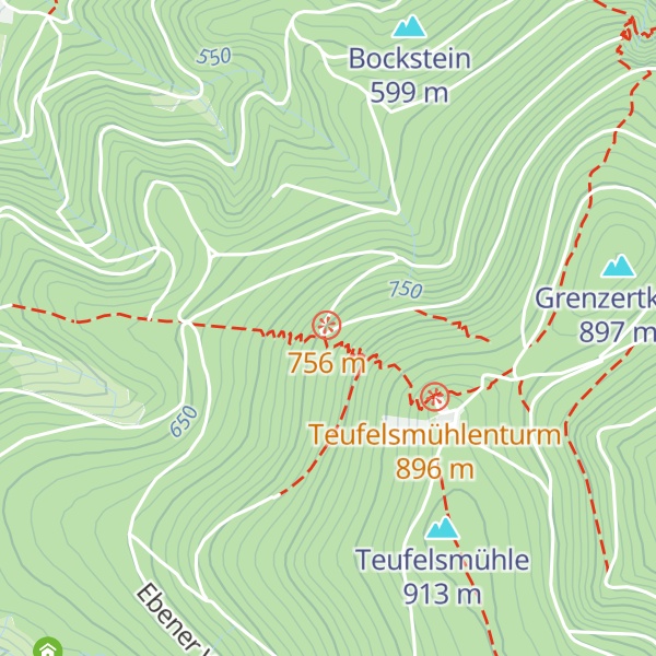 Map of Michelsrank Hütte
