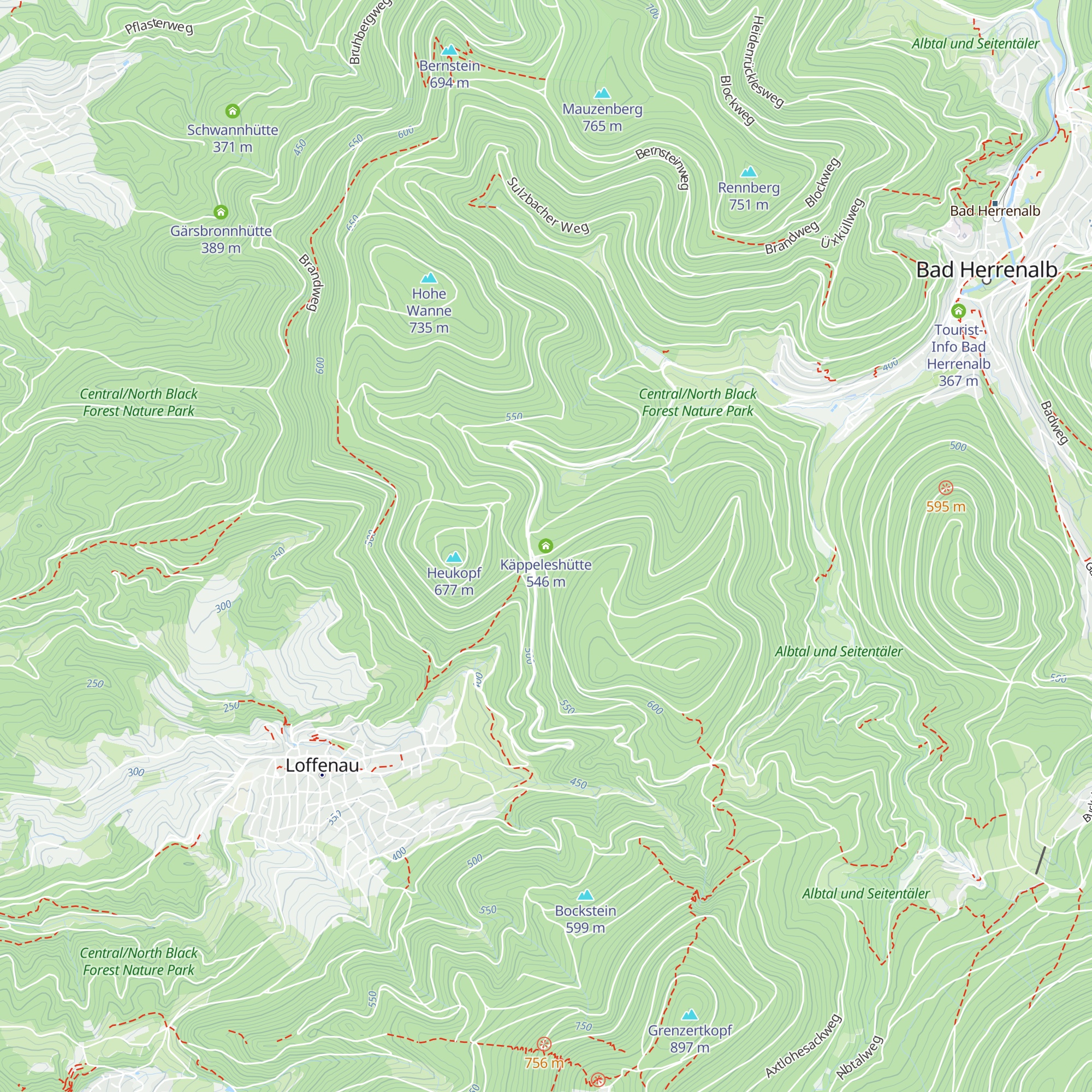 Käppeleshütte map
