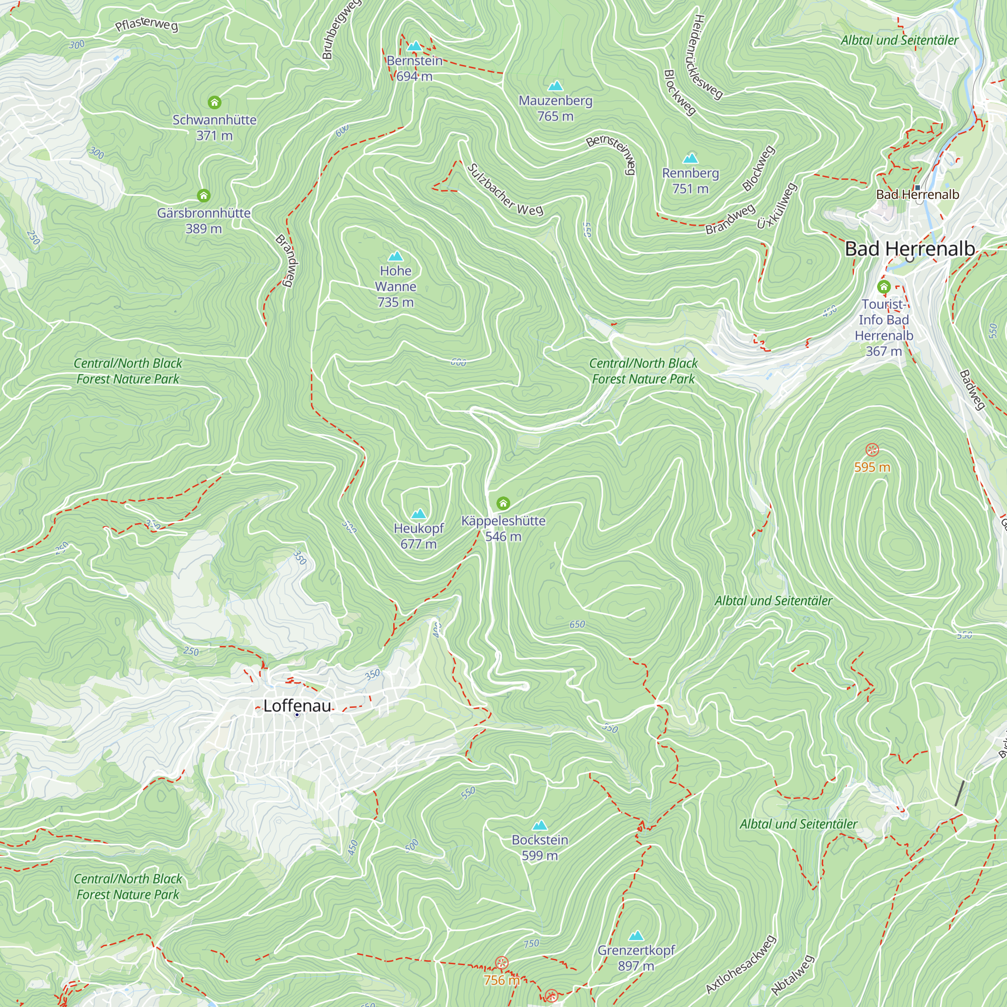 Käppeleshütte map