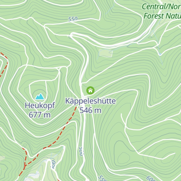 Map of Käppeleshütte