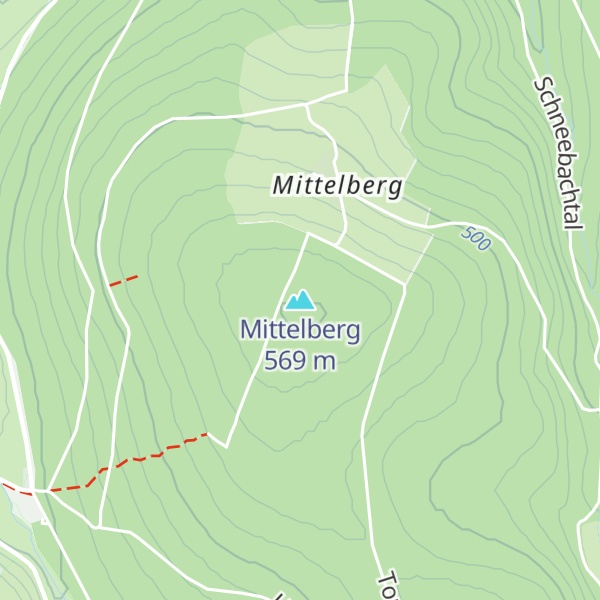 Map of Mittelberg