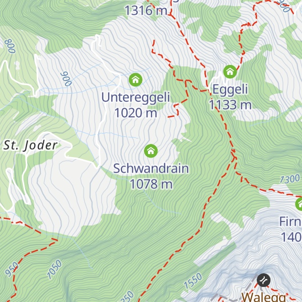 Map of Schwandrain