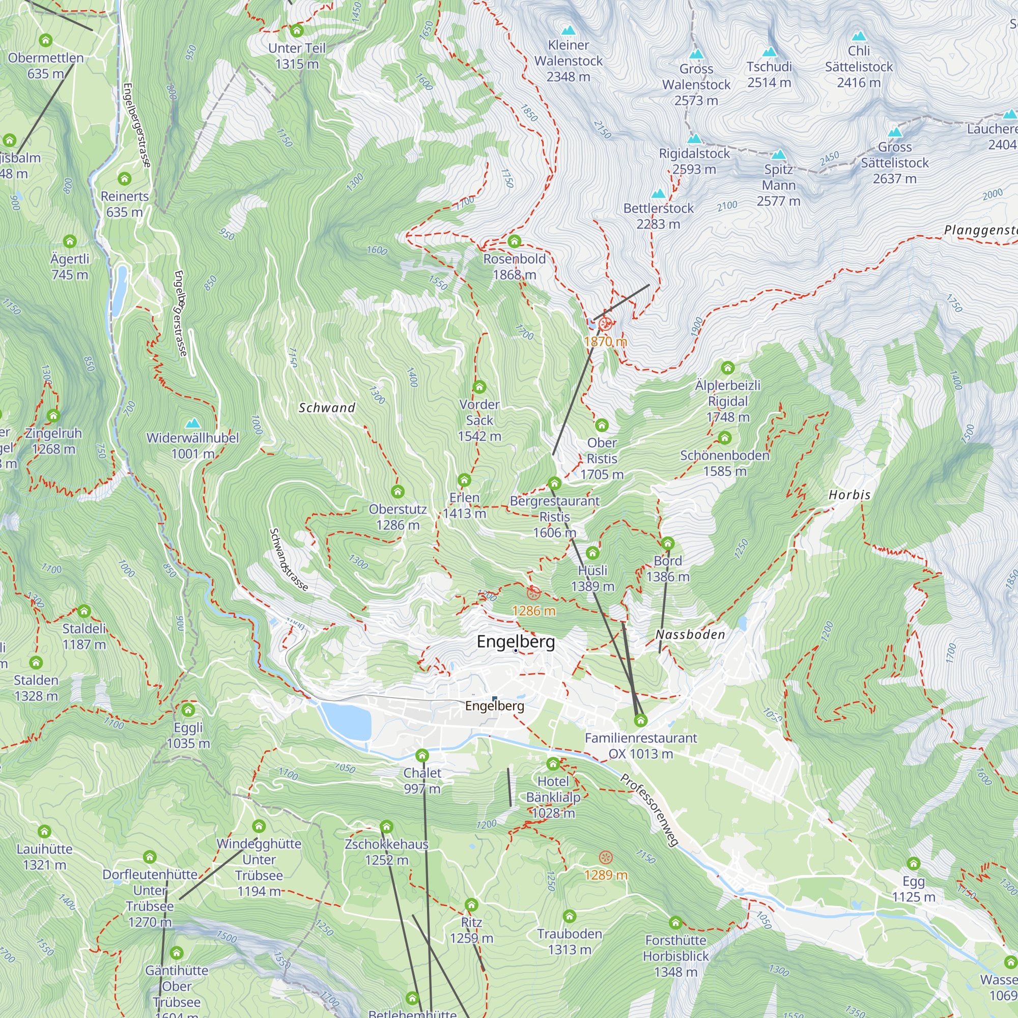Turnegg map