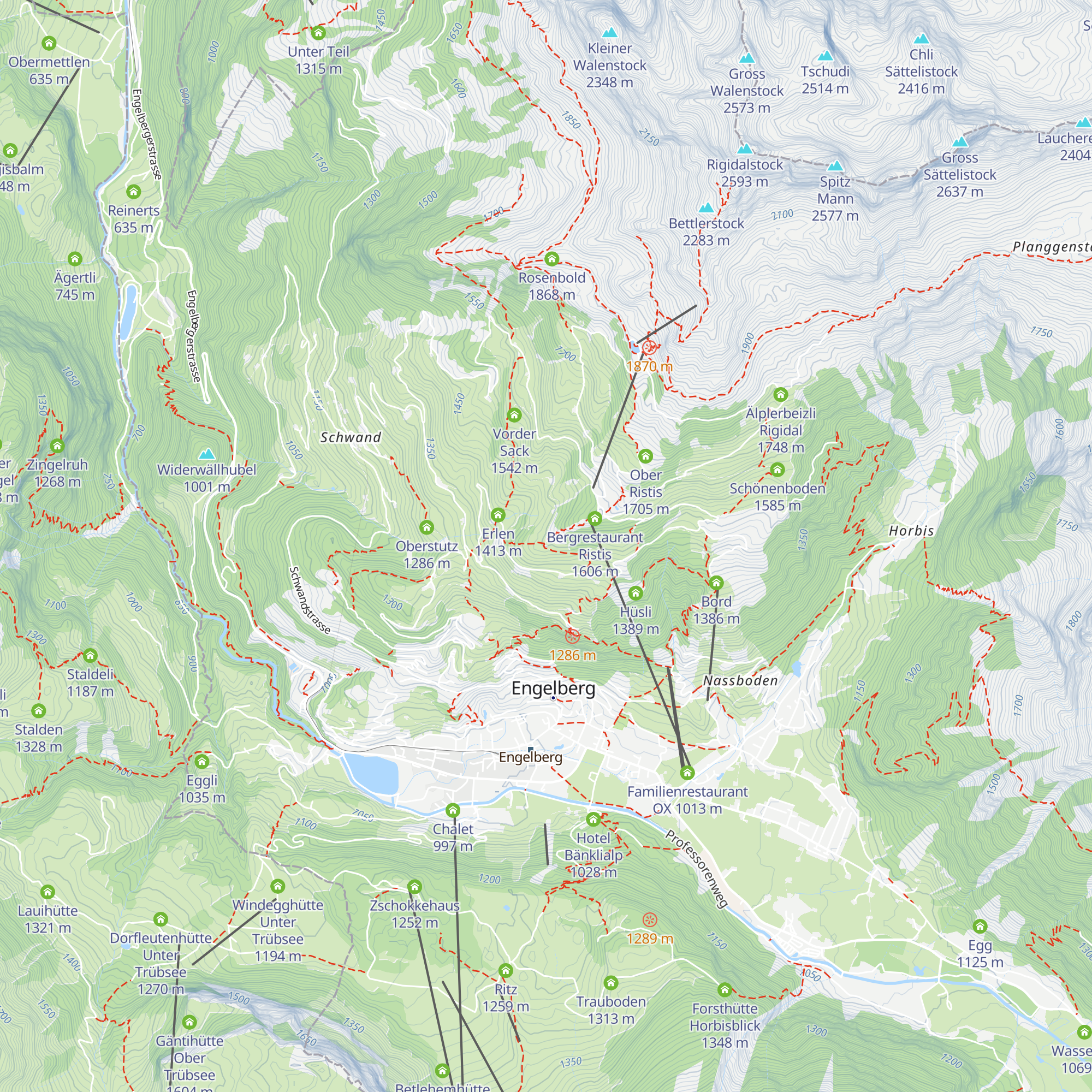 Turnegg map