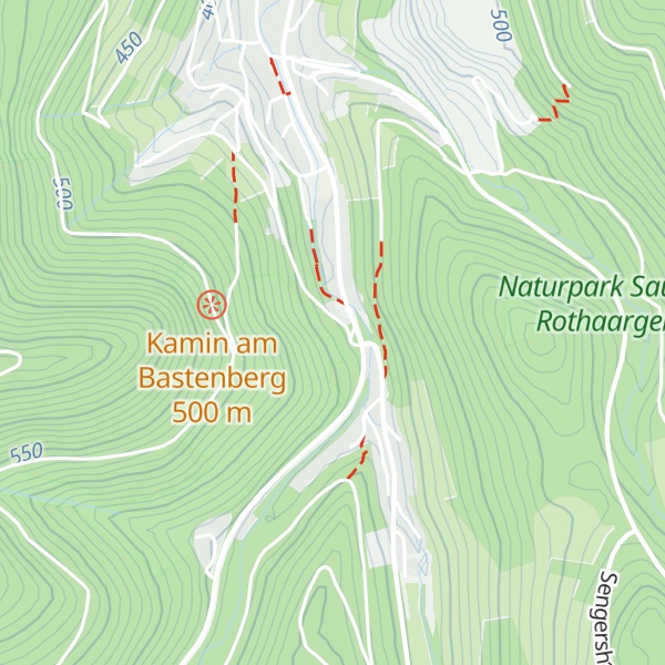 Map of Hütte Alwine
