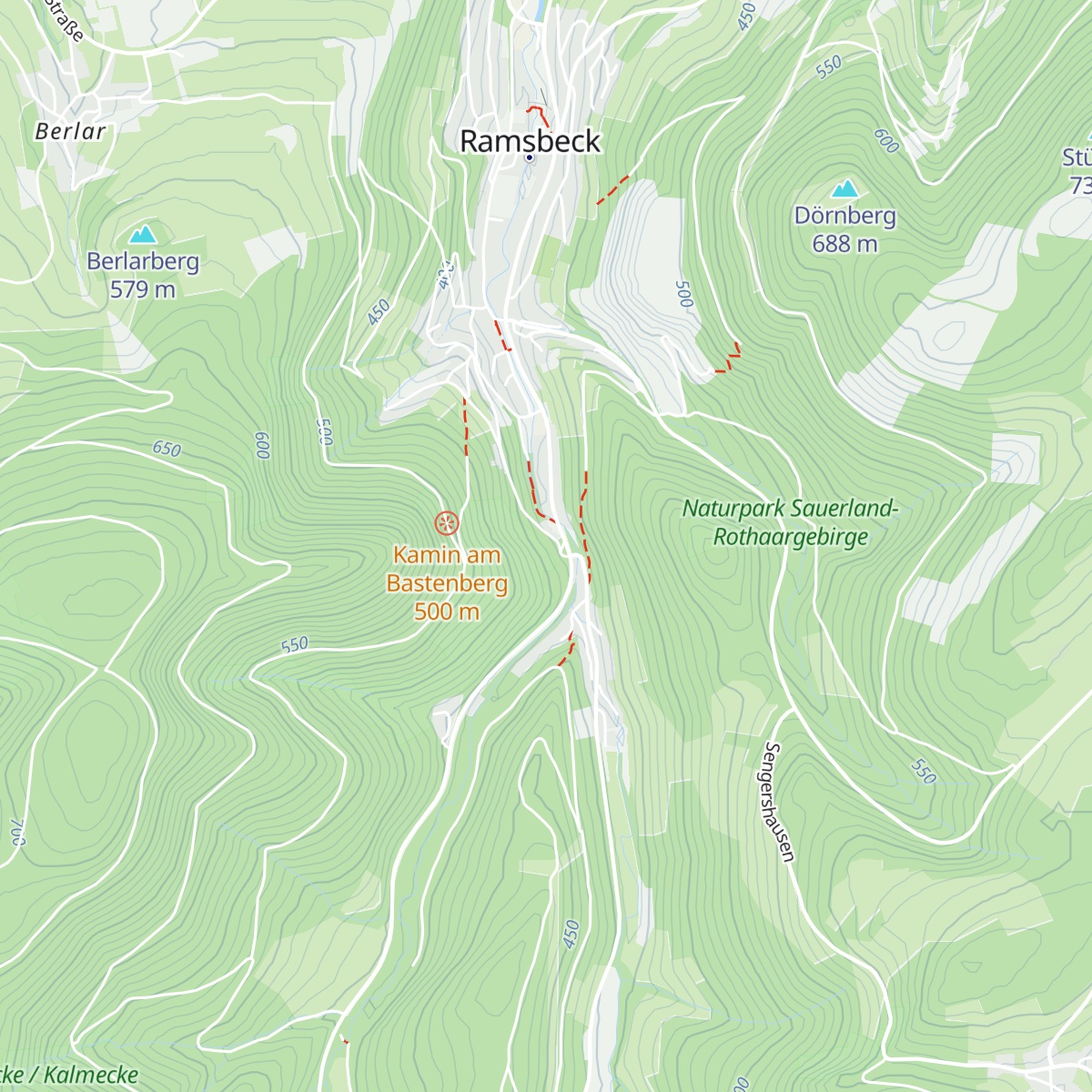 Hütte Alwine map