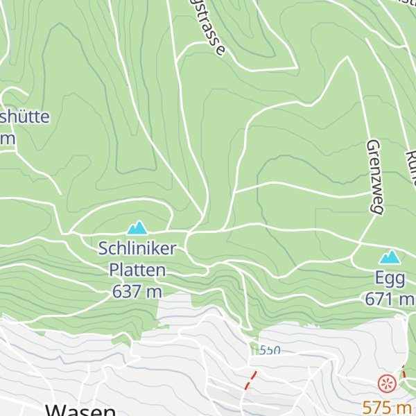 Map of Oberweninger Waldhütte