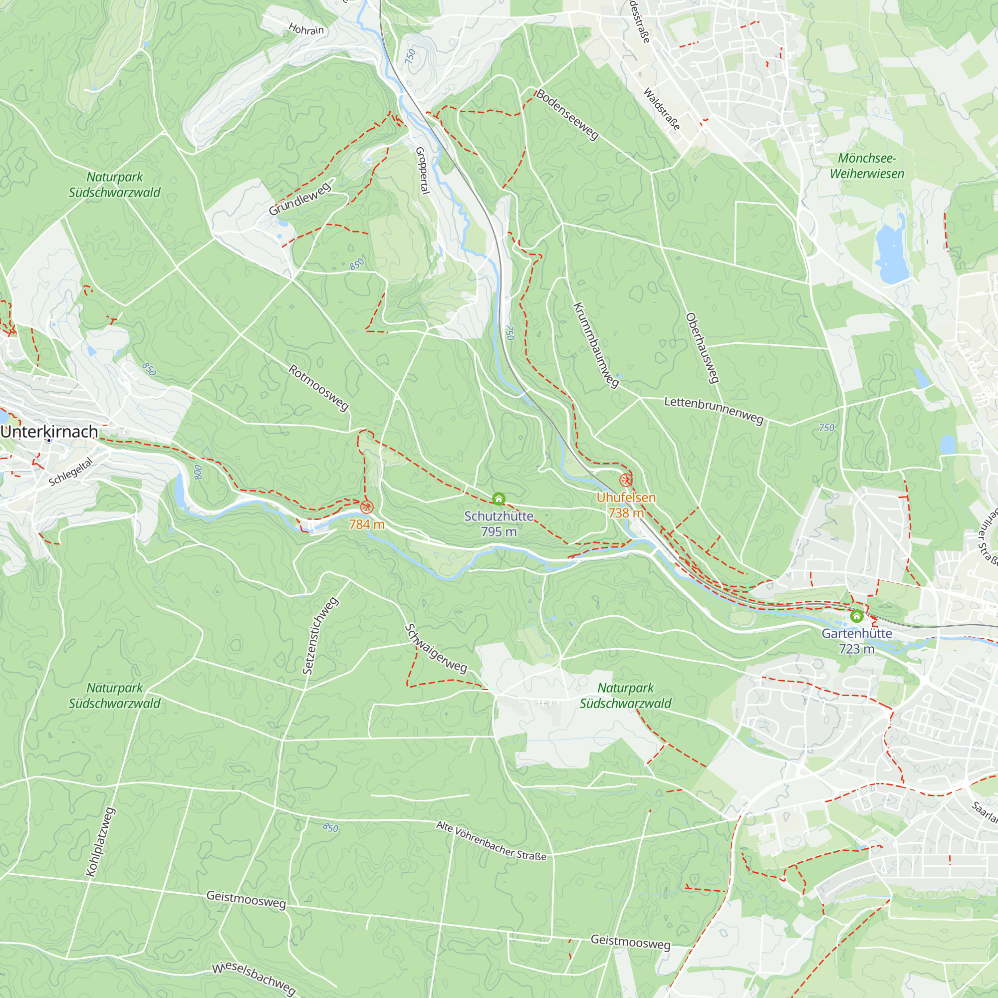 Schutzhütte map