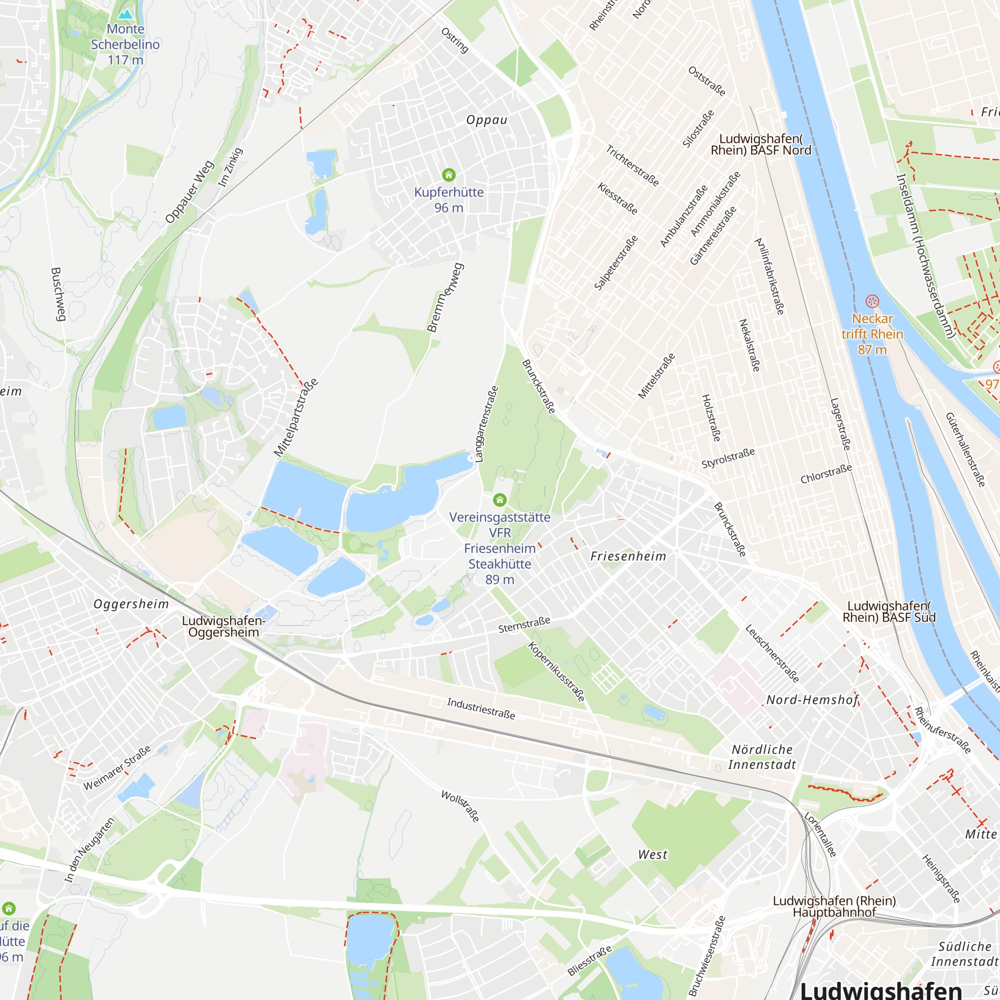 Vereinsgaststätte VFR Friesenheim Steakhütte map