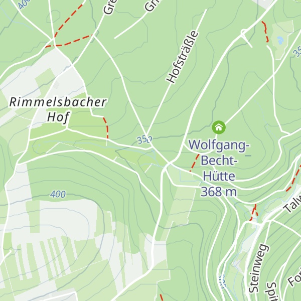 Map of Tannbrunnenhütte
