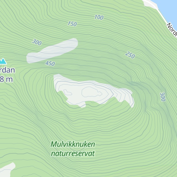 Map of Mulvikknuken