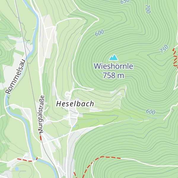 Map of Heselbacher Hütte