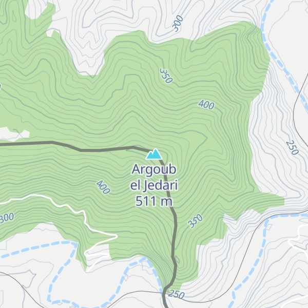 Map of Argoub el Jedari