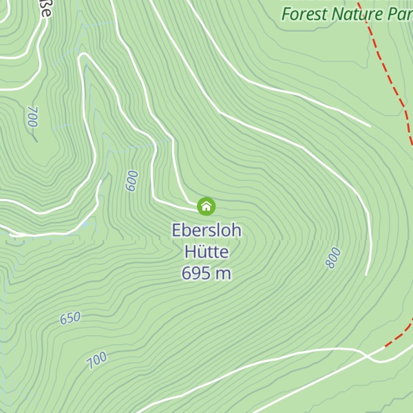 Map of Ebersloh Hütte