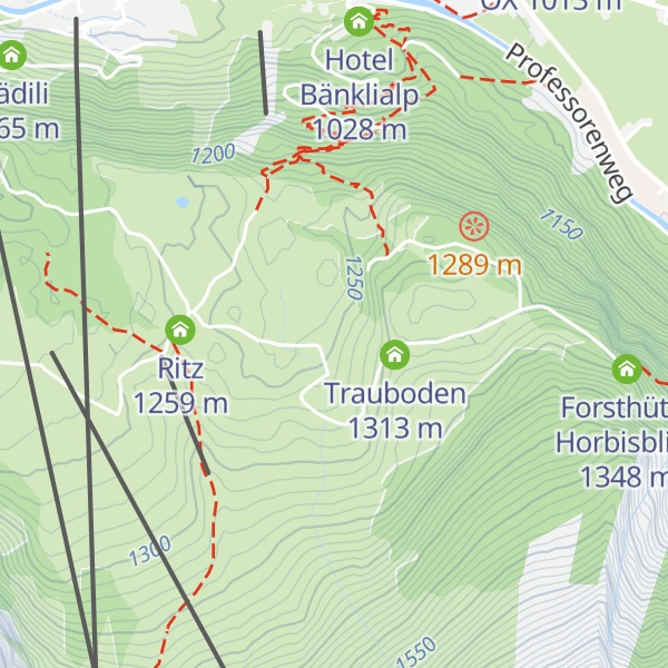 Map of Herdhütte