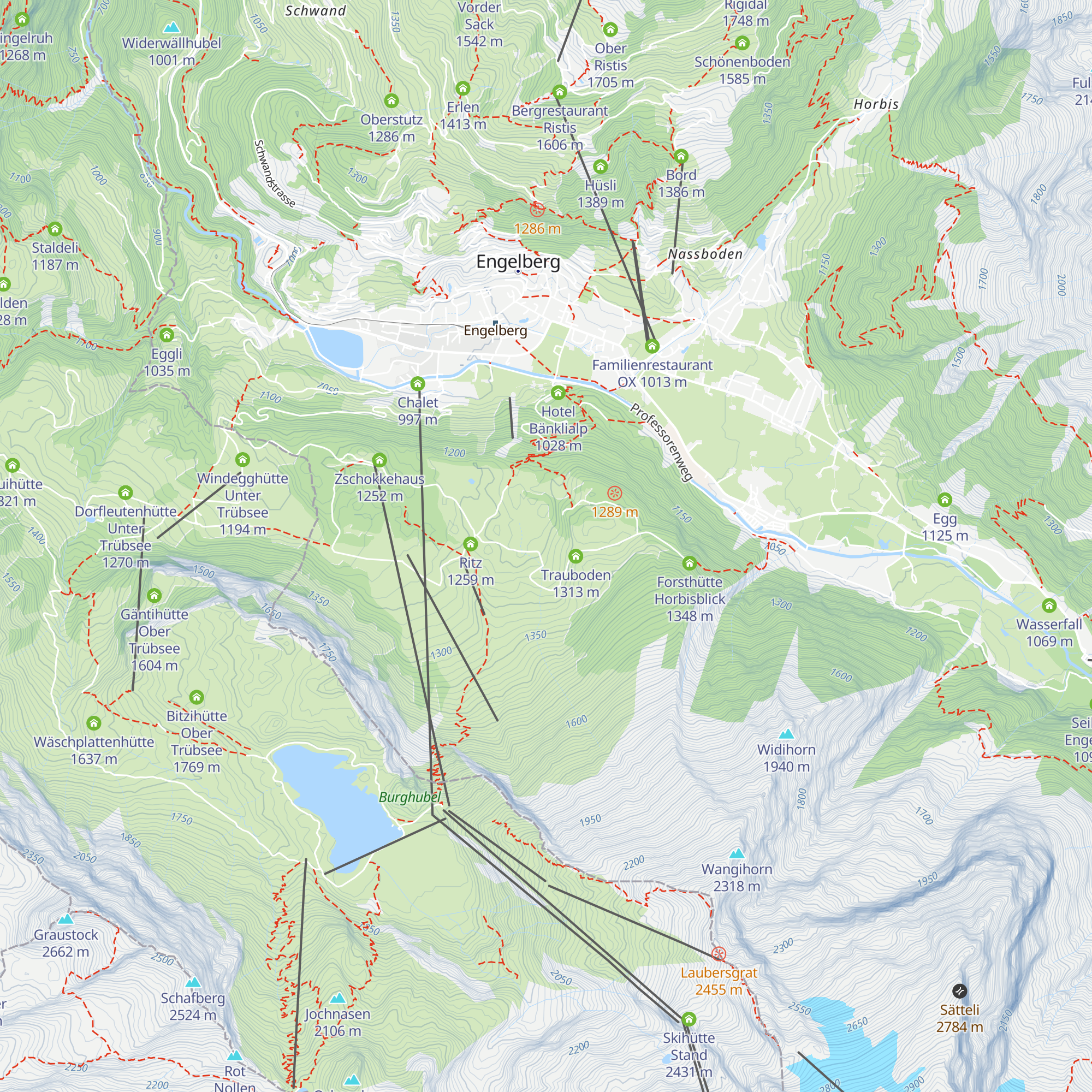 Herdhütte map