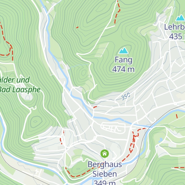 Map of Berghütte zur Teufelskanzel