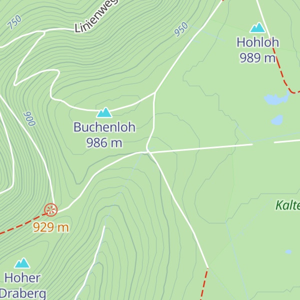 Map of Prinzenhütte