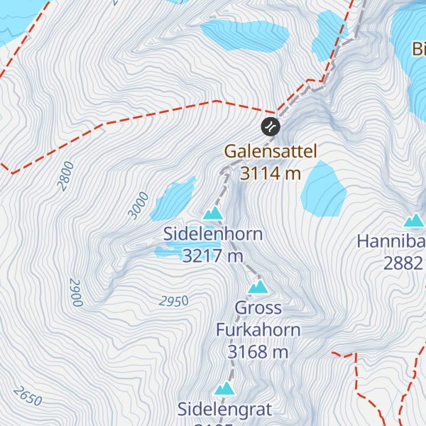 Map of Sidelenhorn