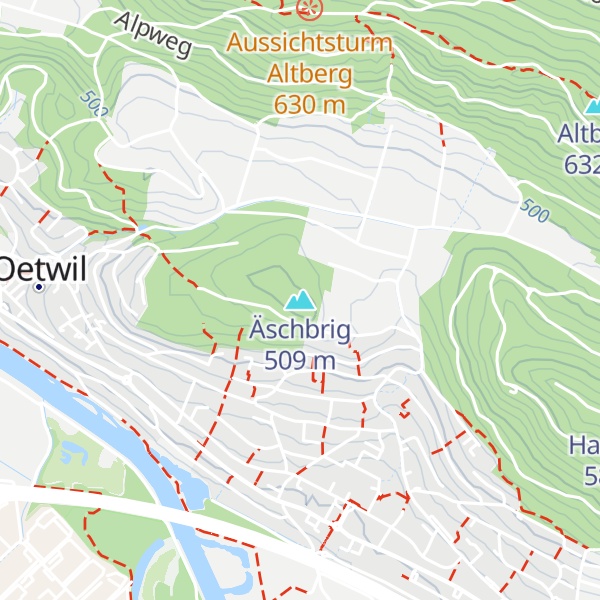 Map of Äschbrig