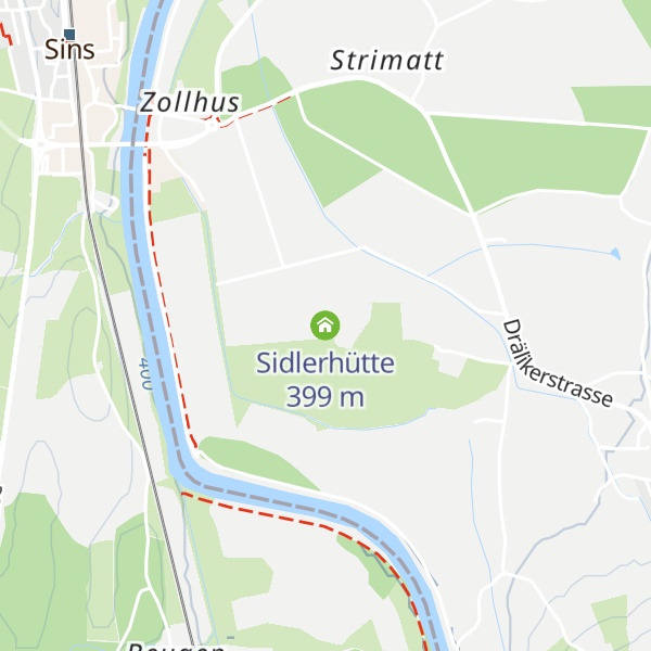 Map of Sidlerhütte