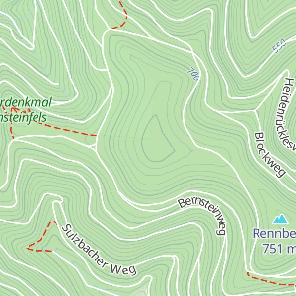 Map of Mauzenberg