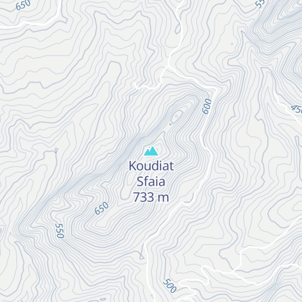 Map of Koudiat Sfaia