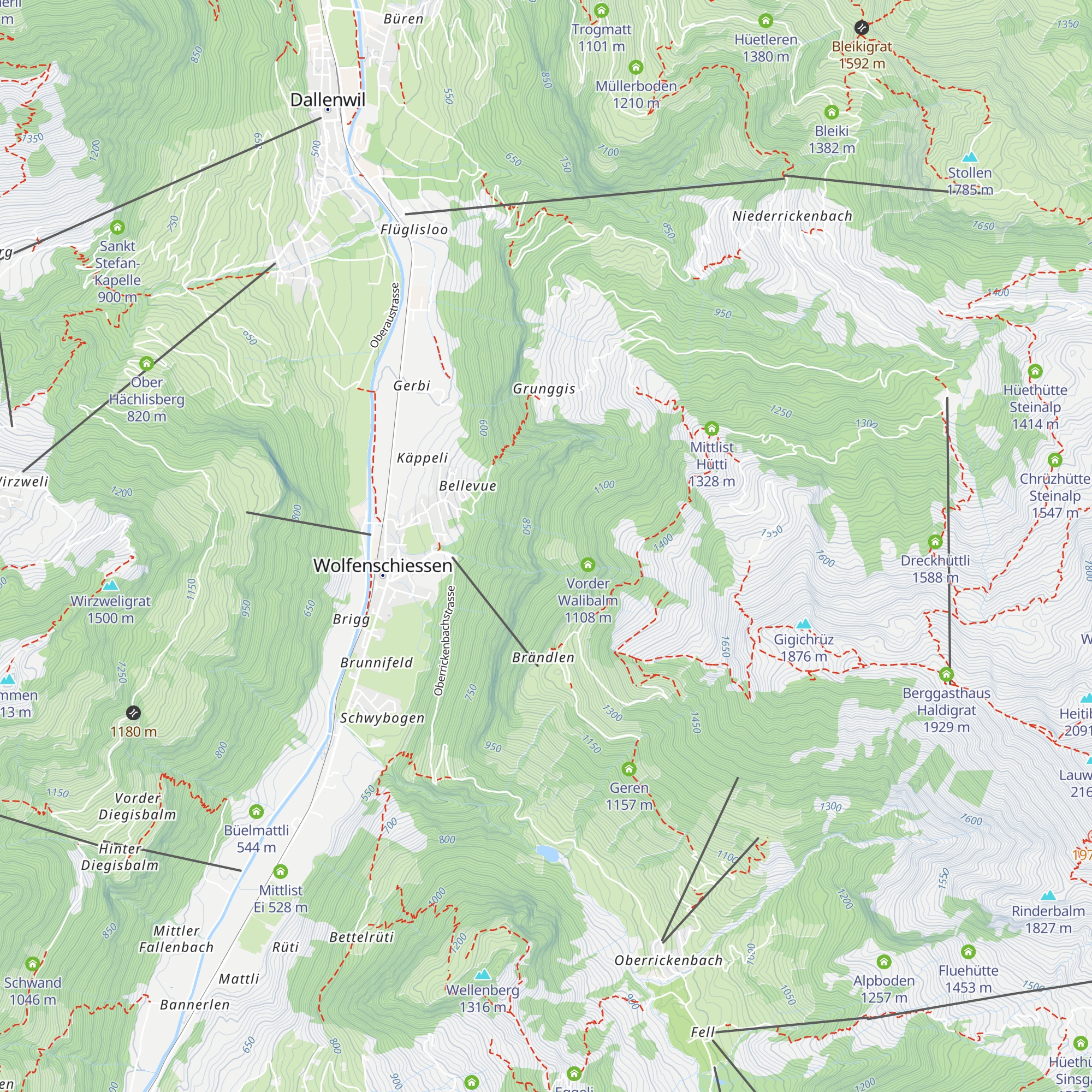 Walibalm map