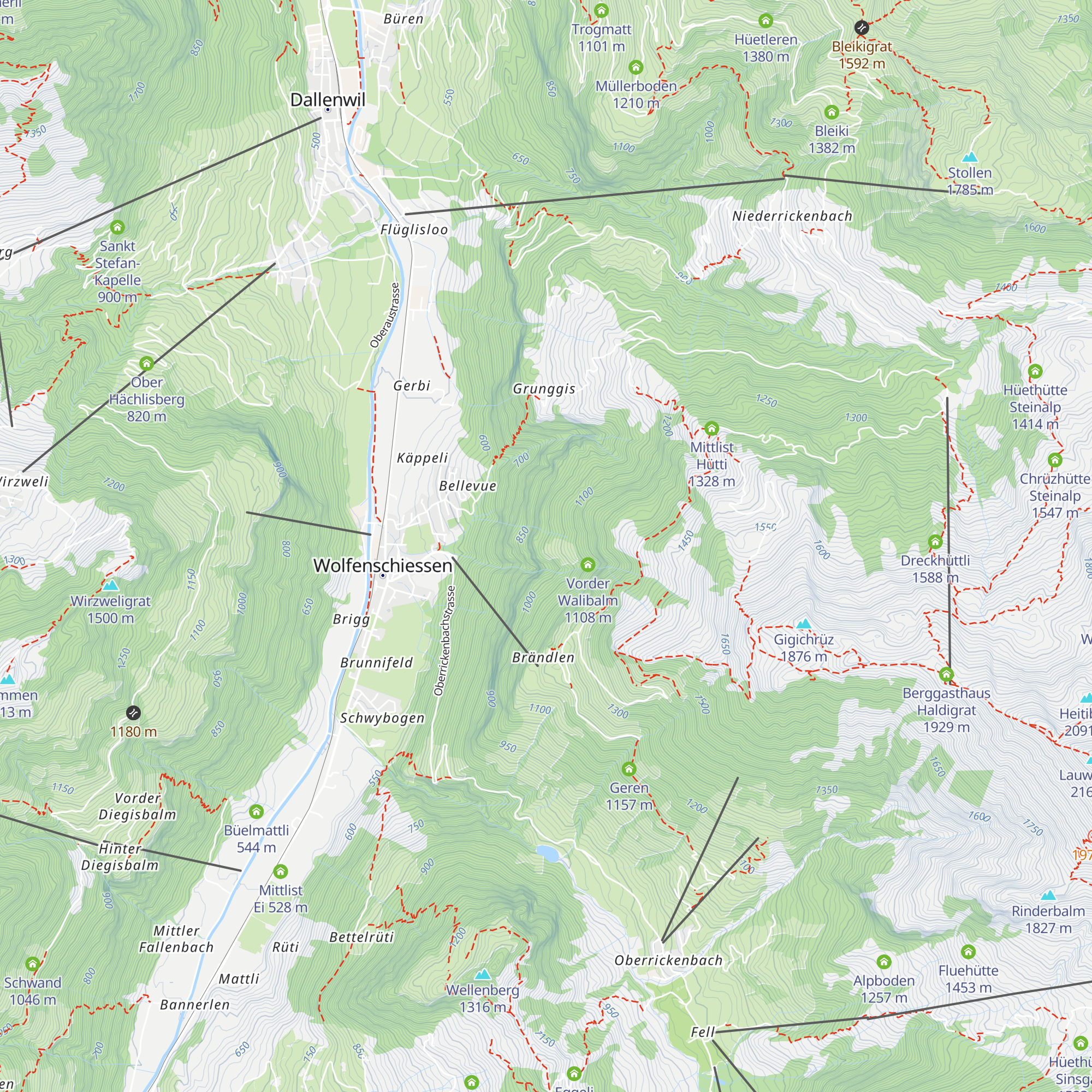 Walibalm map