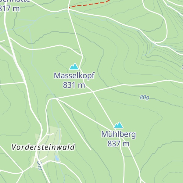 Map of Hummel-Hütte