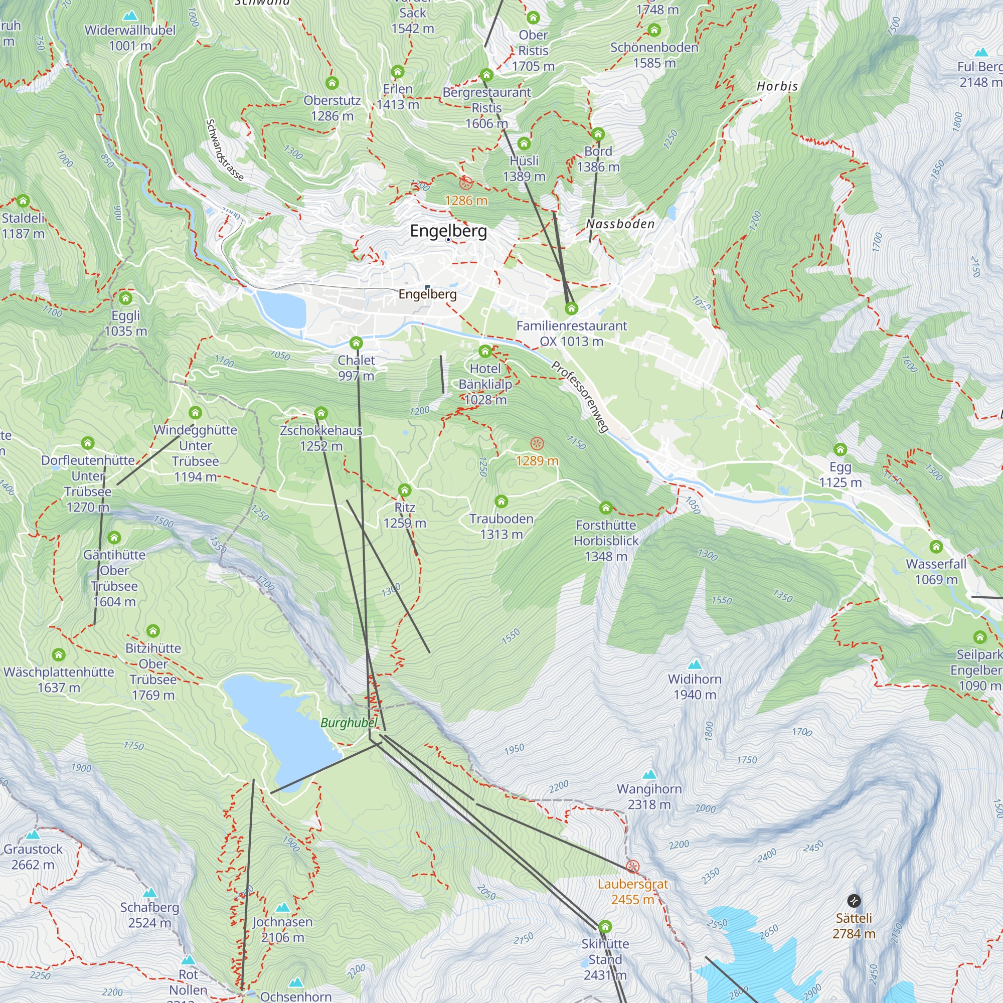 Trauboden map