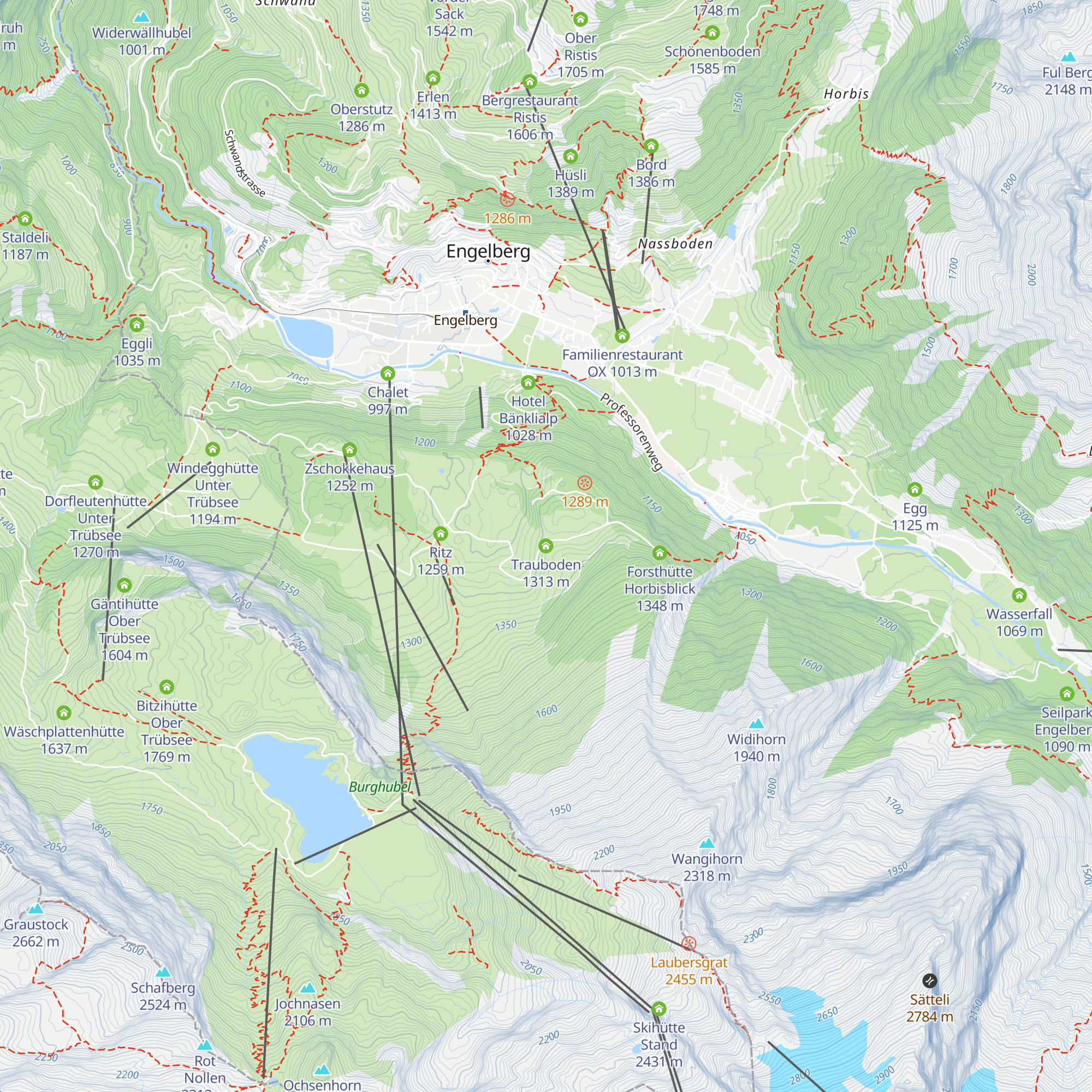 Trauboden map