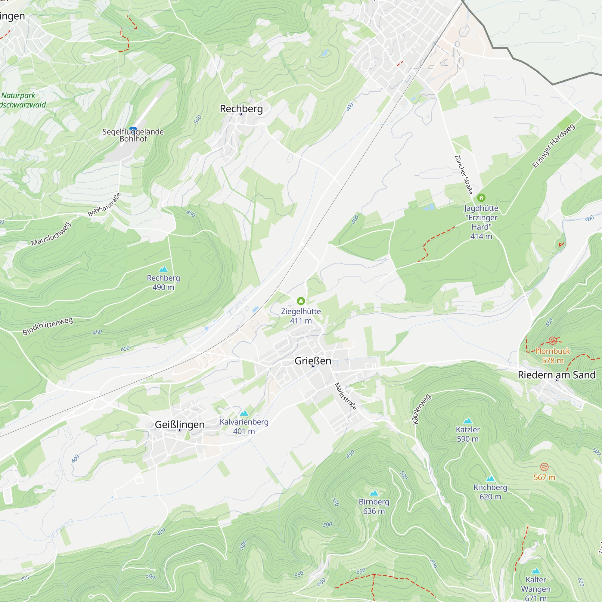 Ziegelhütte map