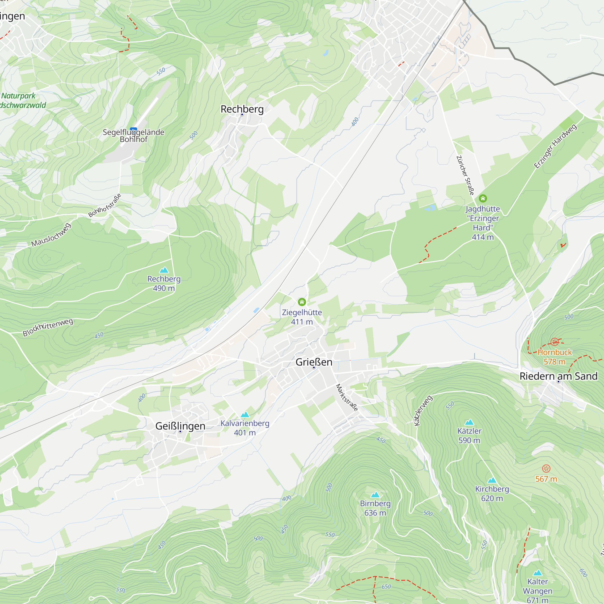 Ziegelhütte map