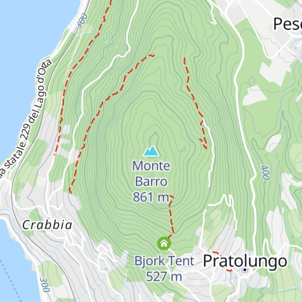 Map of Monte Barro