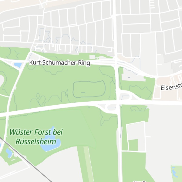 Map of Bauschheimer Hügel
