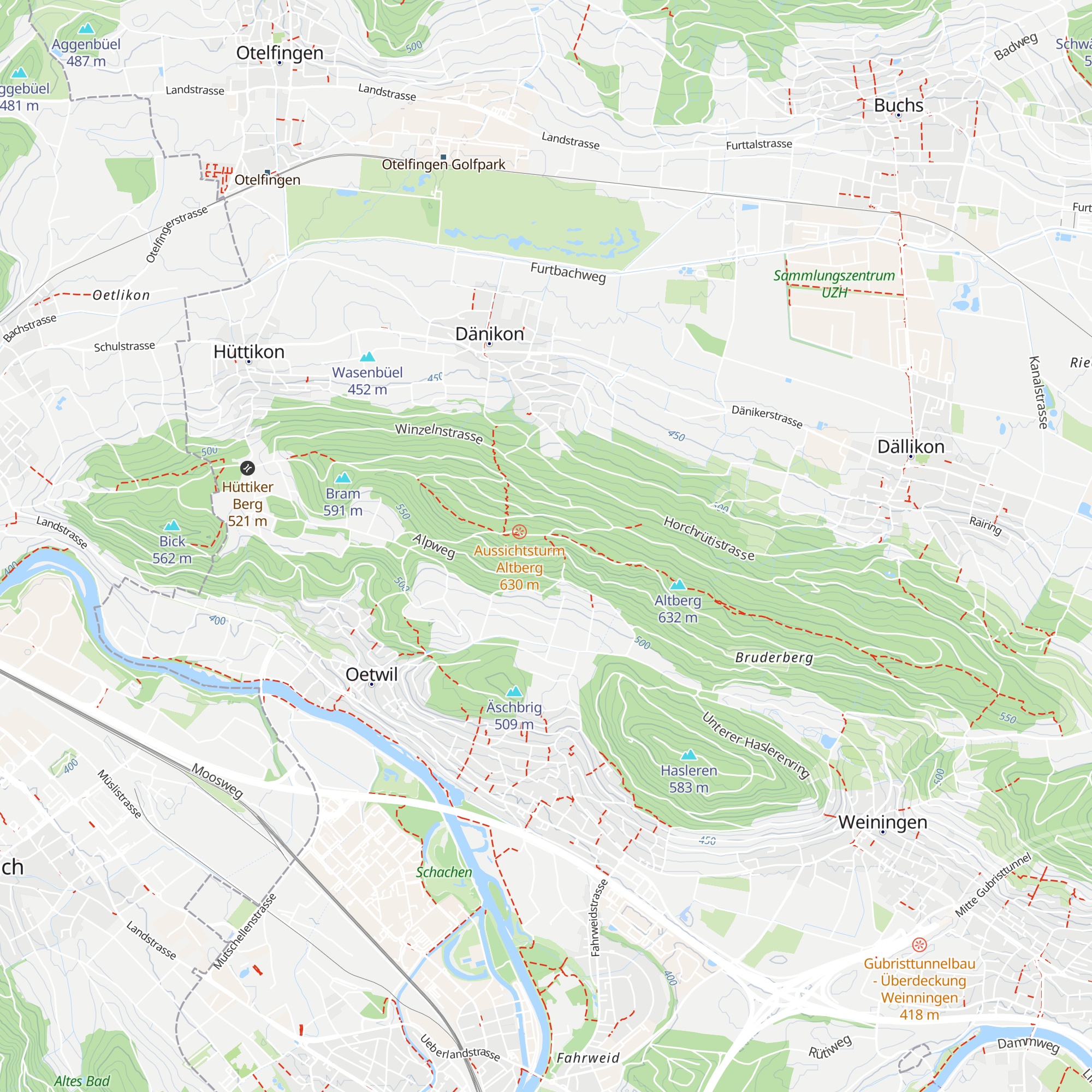 Naturfreundehütte Altberg map