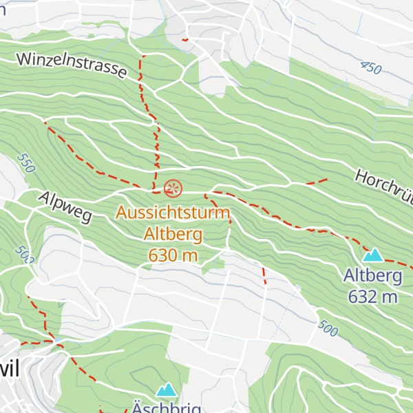Map of Naturfreundehütte Altberg