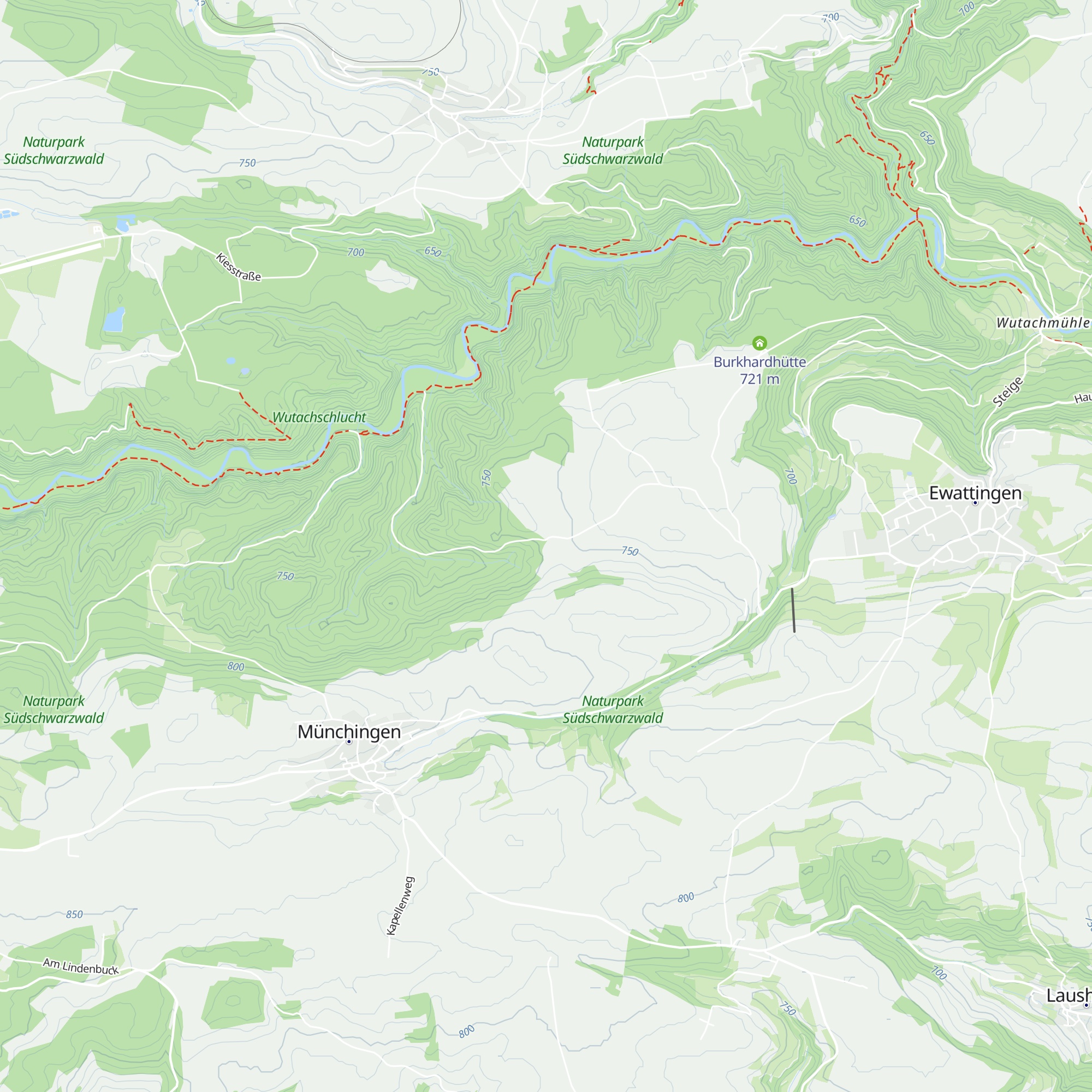 Vorholzhütte map