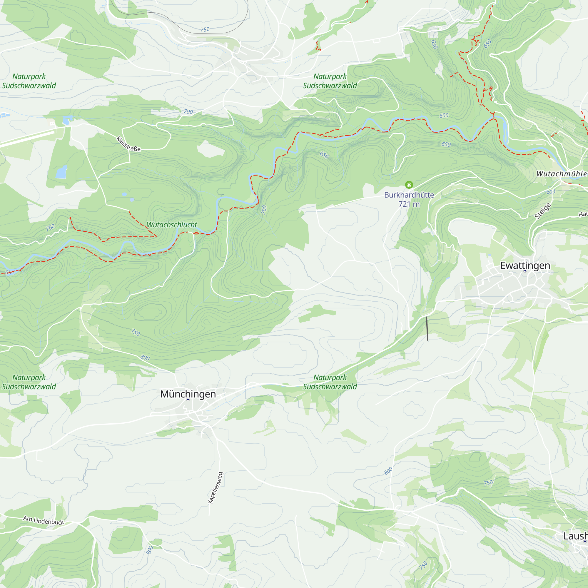 Vorholzhütte map