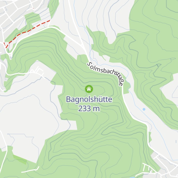 Map of Bagnolshütte