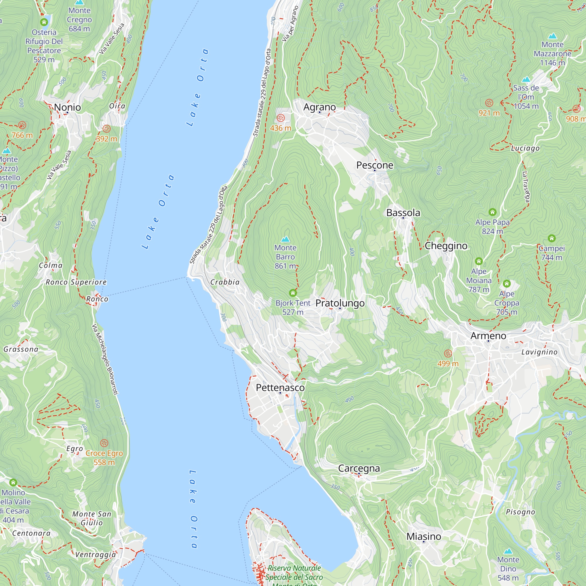 Bjork Tent map