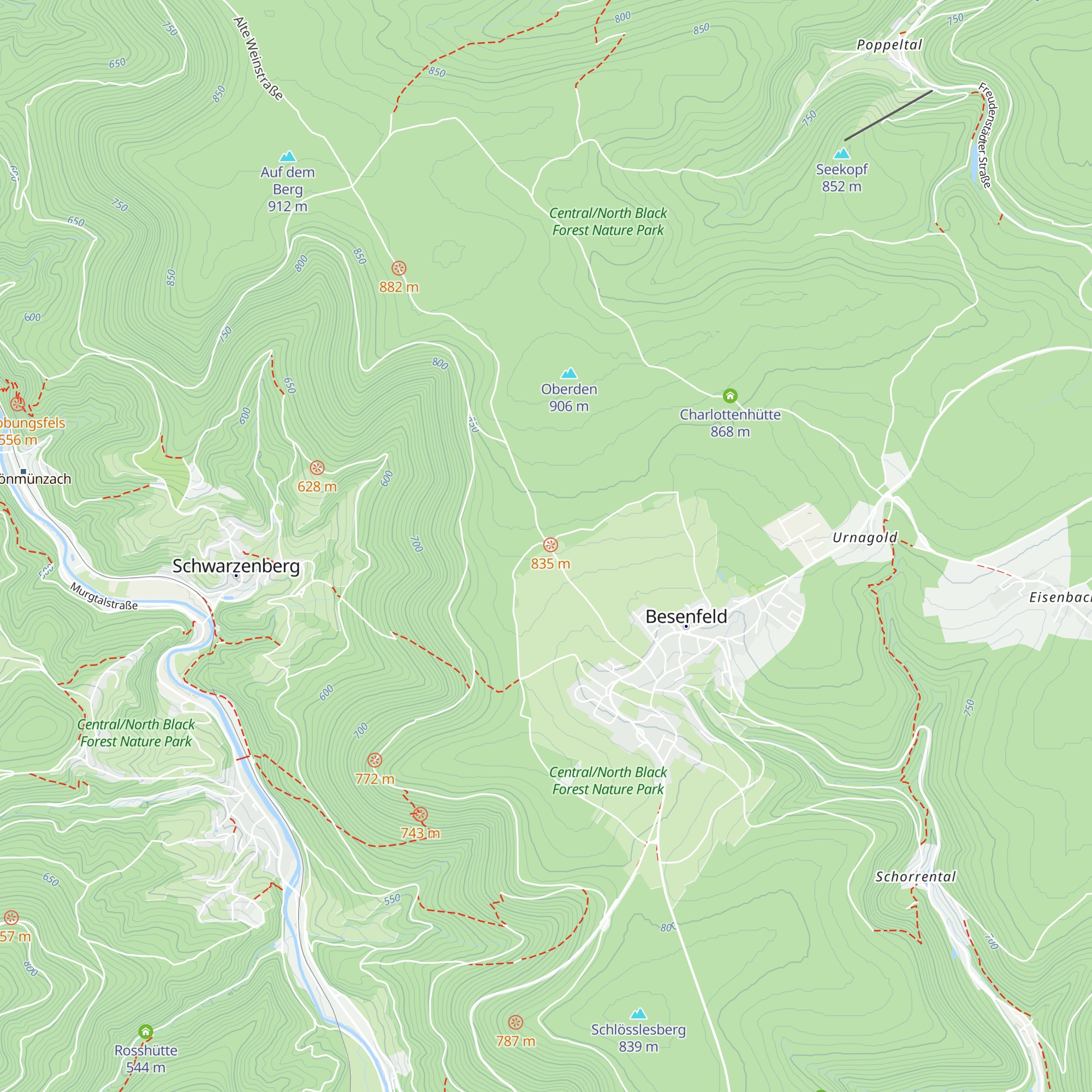 Robert-Schneider-Hütte map