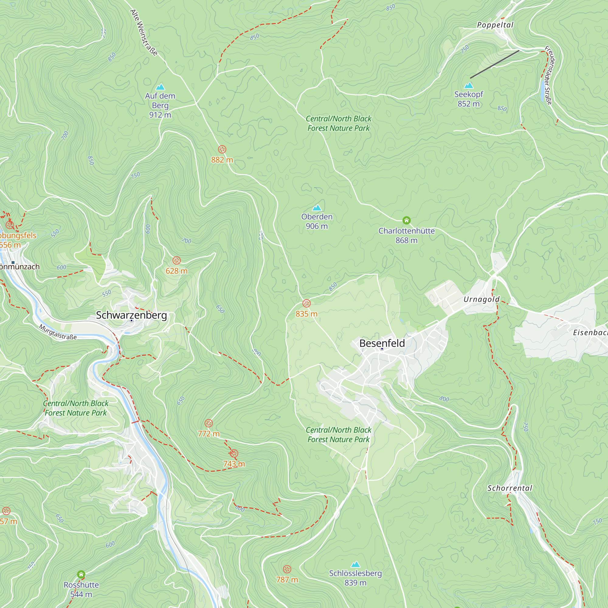 Robert-Schneider-Hütte map
