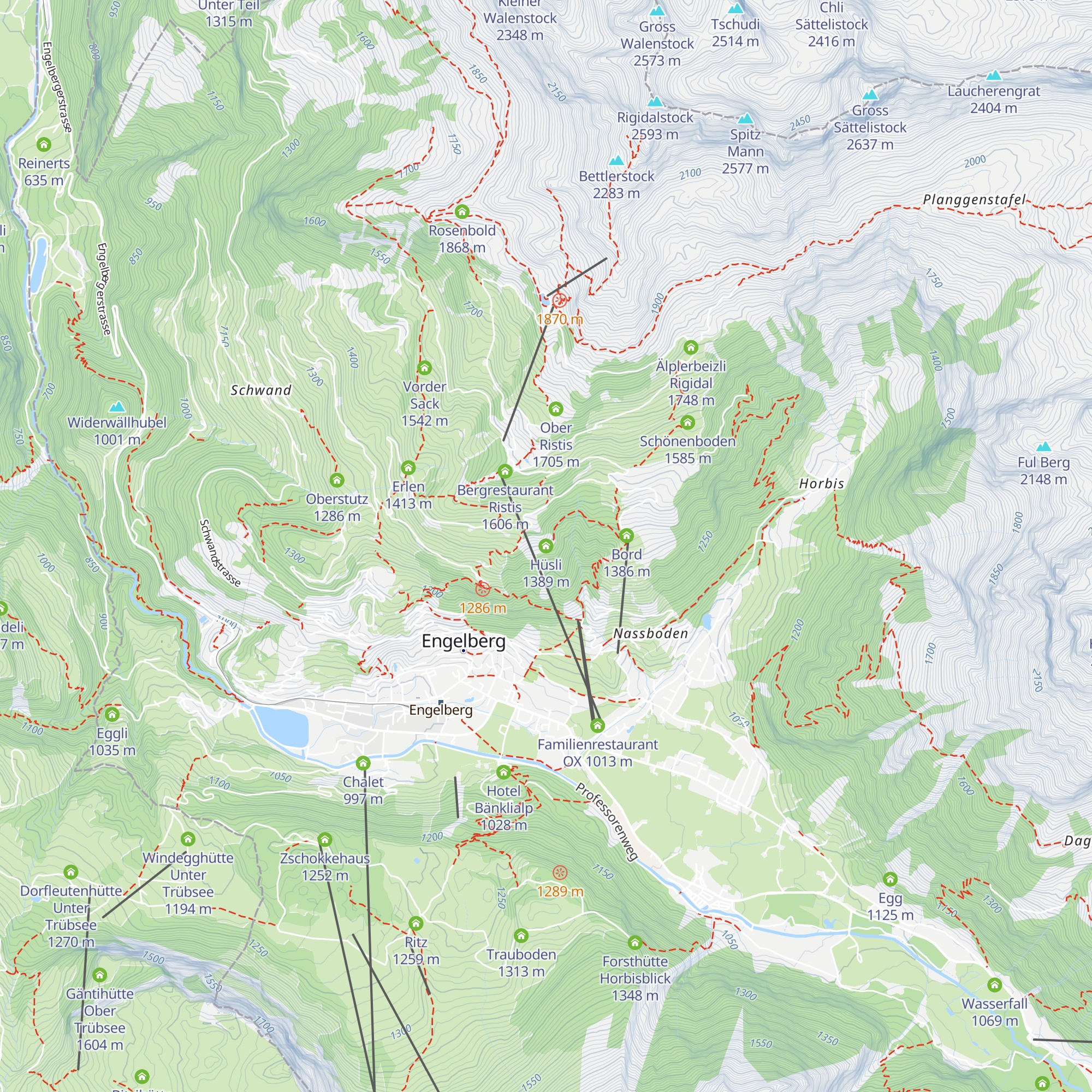 Hüsli map